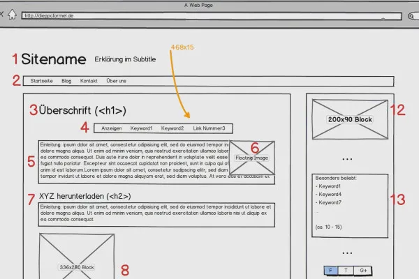 Tjen penge med AdSense-formlen - 3.2 Et A/B-testet layout.