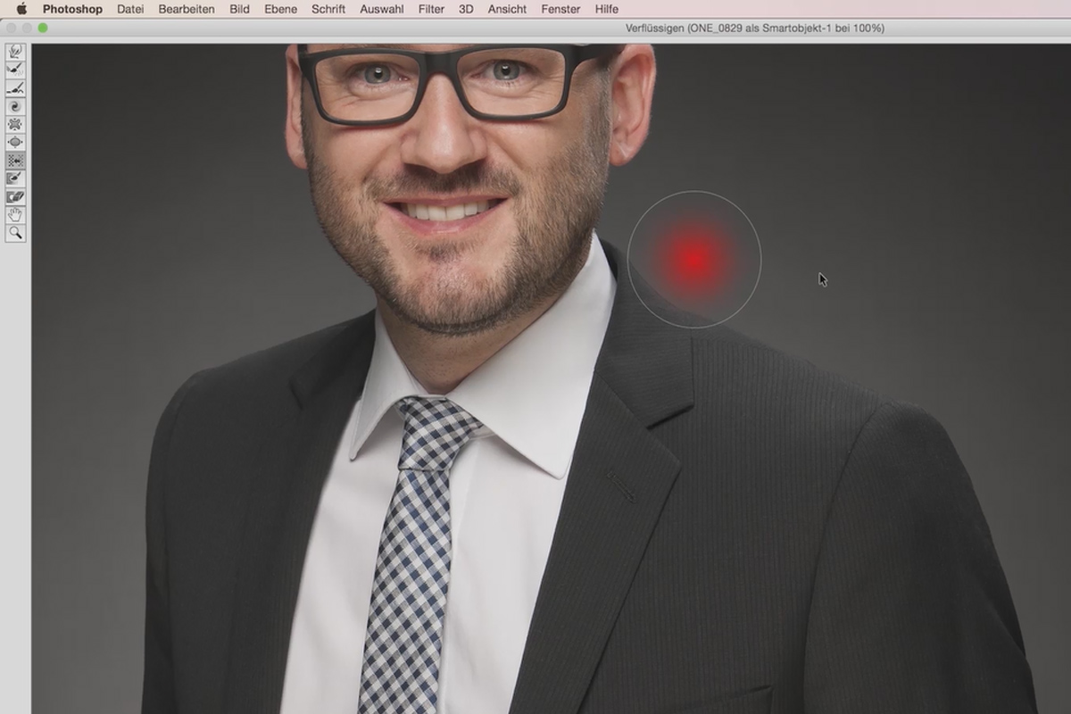 Forretningsportretter - fotoworkflow for karriere og suksess - 10 korte justeringer og beskjæring.
