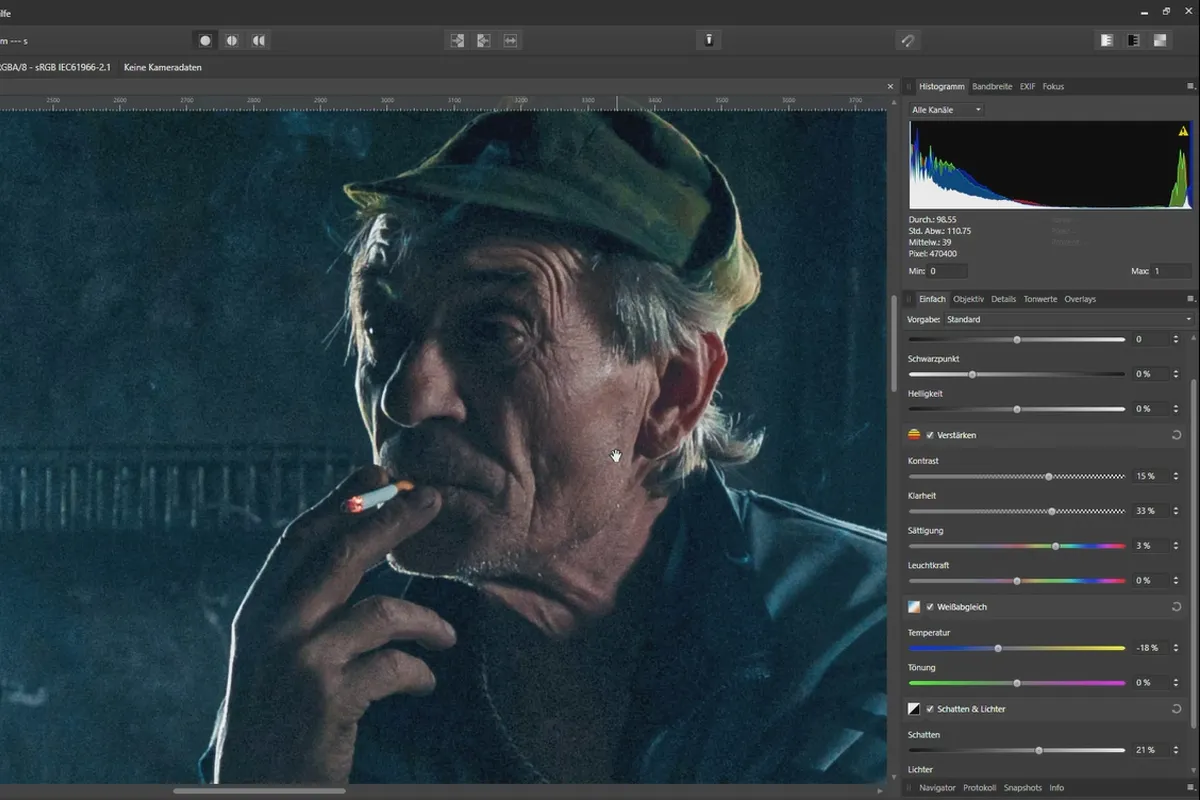 Fotos verbessern in Affinity Photo: 10 | Optimierung per Develop Persona