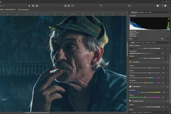 Mejora de fotos en Affinity Photo: 10 | Optimización mediante Develop Persona