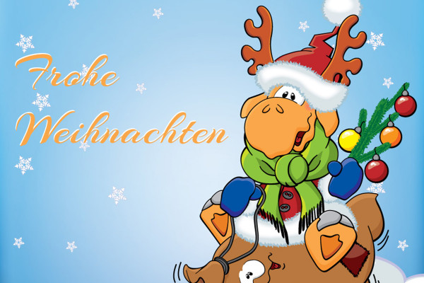 Illustrationer för vinter och jul - paket 10