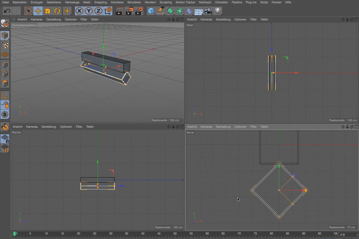 Praktik i Cinema 4D - Modellering och belysning av en rymdstation: 01 Introduktion