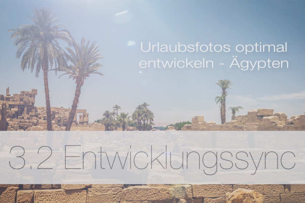 Optimal utvikling av feriebilder - synkronisere 3.2 utviklingsinnstillinger