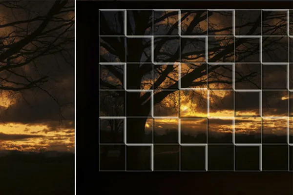 Acțiune în Photoshop: Efect 3D pe fotografii.