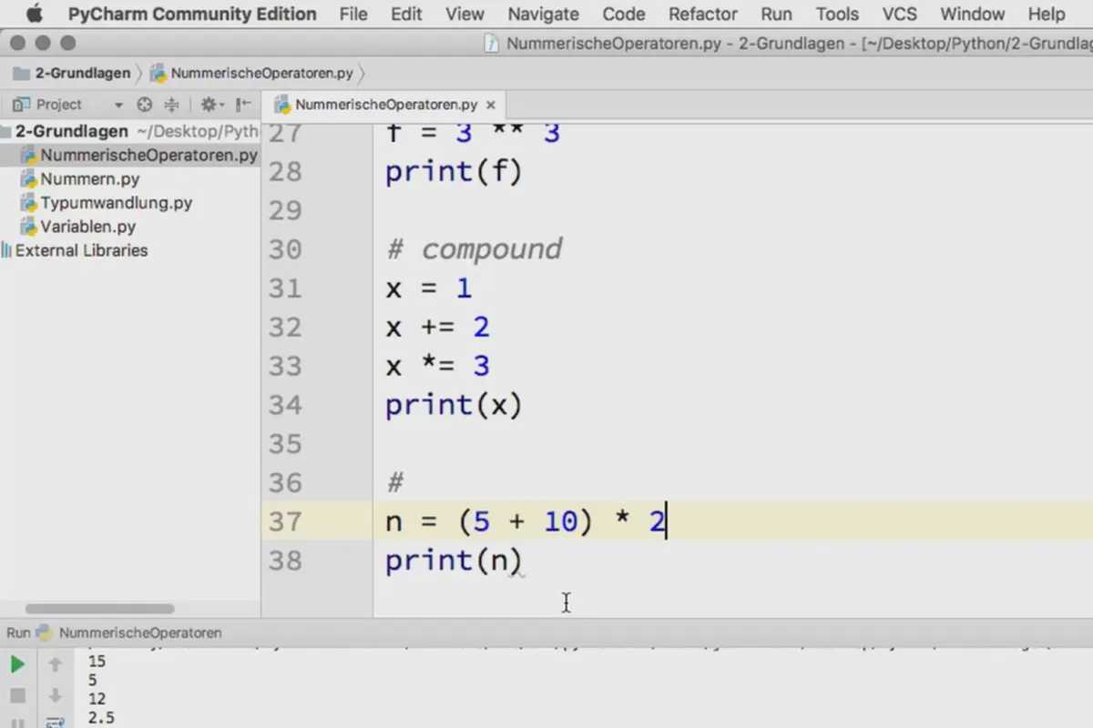 Mempogram dengan Python - Operator Numerik 2.4
