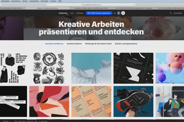 Adobe XD-Tutorial: 11 | Inspiration für Designer