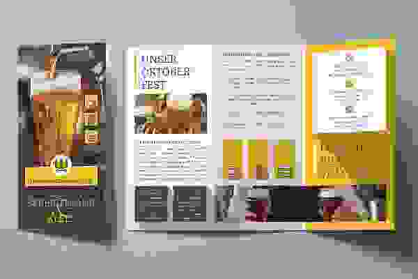 Designmaler for flyers og foldere - Versjon 11