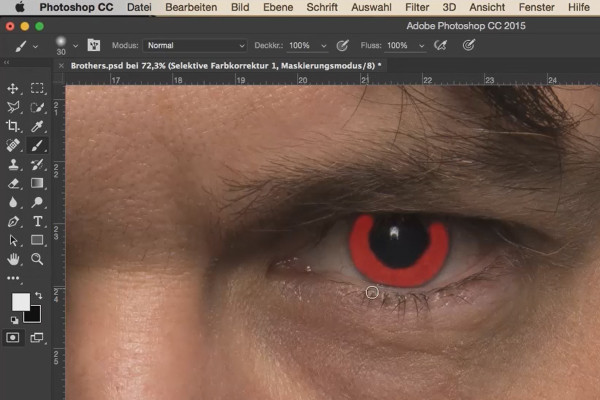 Fusion – Der Morphing-Workflow in Photoshop – 11 Augen färben