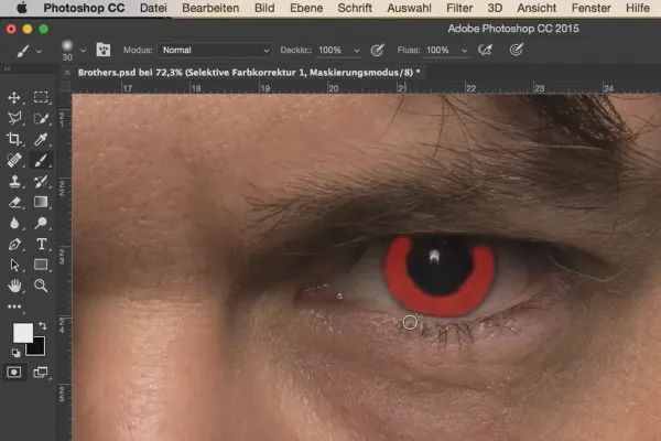 Fusion – Der Morphing-Workflow in Photoshop – 11 Augen färben