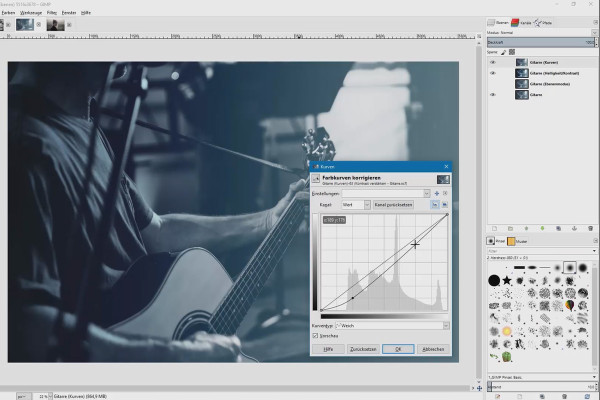 Retouche d'images avec GIMP : le tutoriel pratique - 11 Renforcer le contraste.