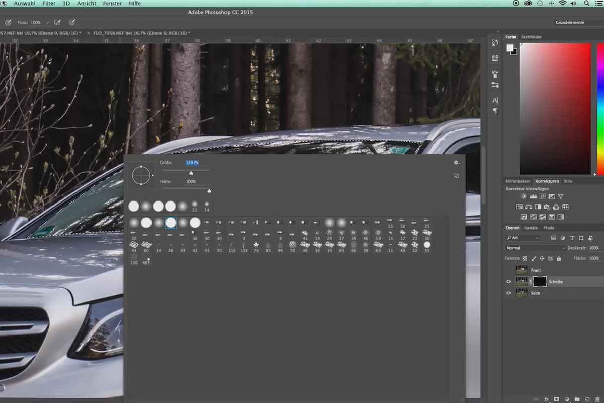 Introduzione alla fotografia automobilistica - 2.7 Composizione dei soggetti: sovrimpressione delle immagini