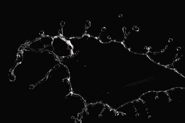 Hochaufgelöste Bilder, Texturen & Overlays: Wasserspritzer & Wassertropfen 10