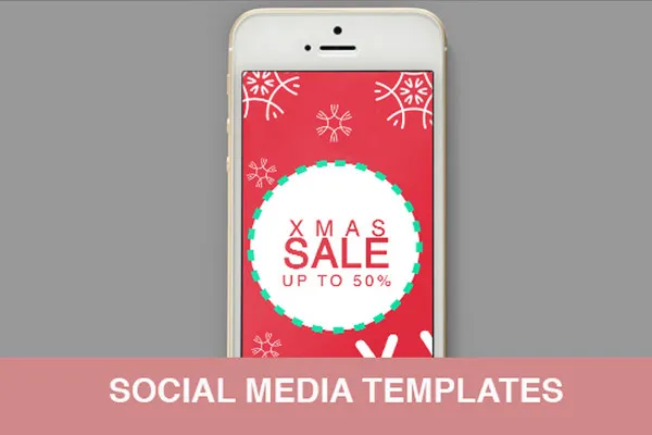 Feliz Navidad CreatorsKIT: Plantillas para redes sociales
