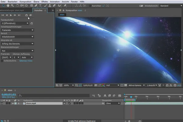 크리에이티브 클라우드의 새로운 기능: 2015년 6월 After Effects CC - 미리보기 기능