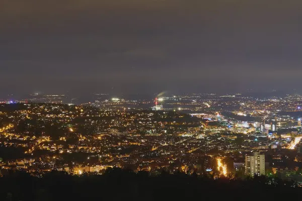Nachtfotografie: Technik, Motive & Praxis: 2.6 Großstadt-Panorama