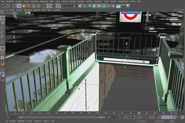 Cinema 4D - 튜토리얼 "Underground" : 3.1 종교