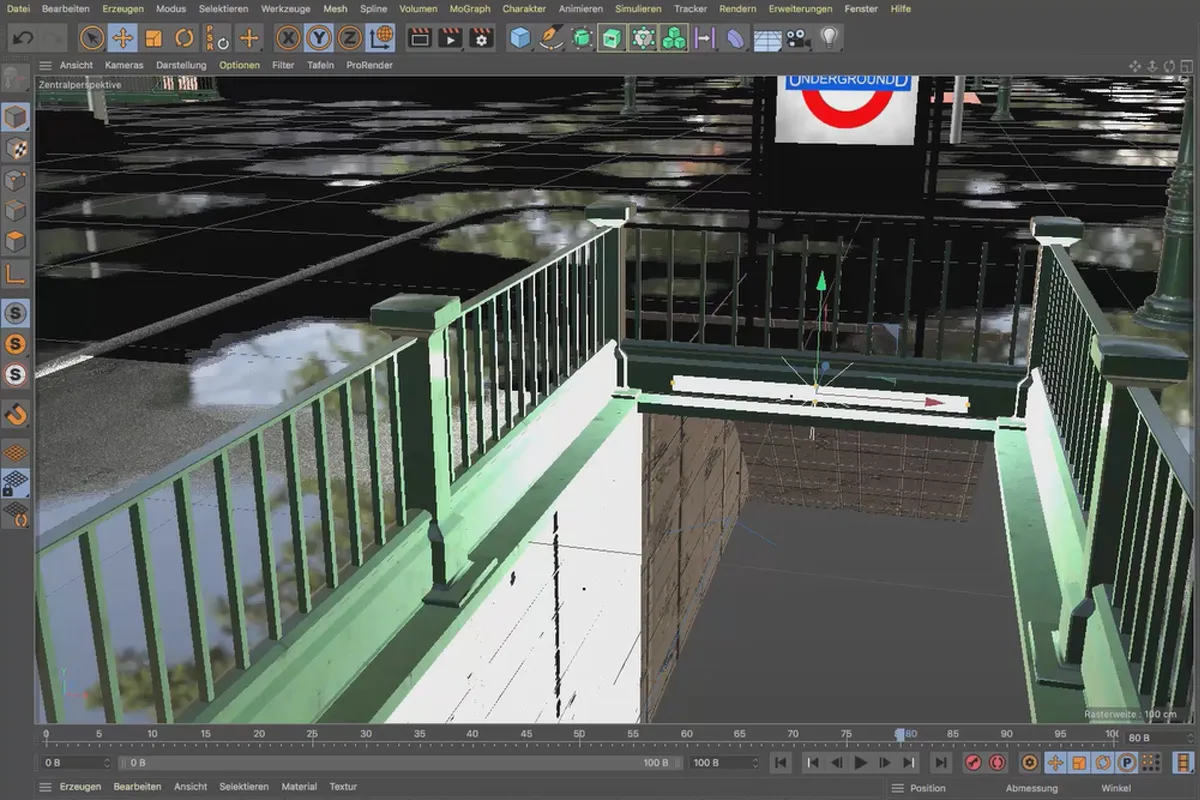Cinema 4D - 튜토리얼 "Underground" : 3.1 종교
