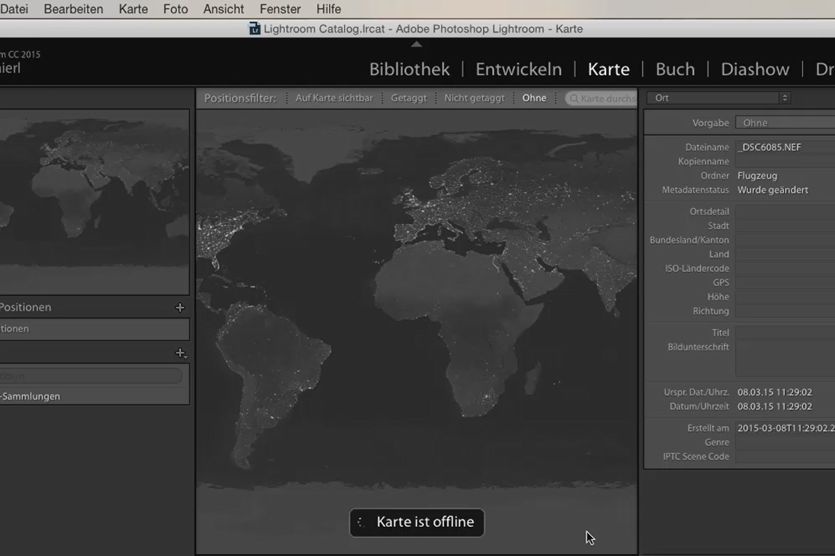 Lightroom para principiantes y expertos: 03 - Los controles de un vistazo - 3.3 - Tarjetas