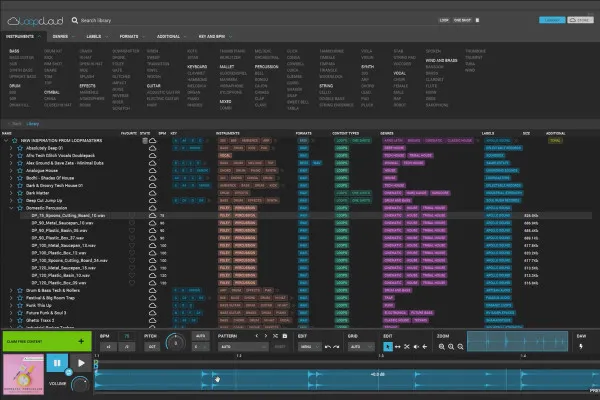 Eigene Musik erstellen mit Magix Music Maker: 11 | Alternative Loop-Verwaltung mit Loopcloud