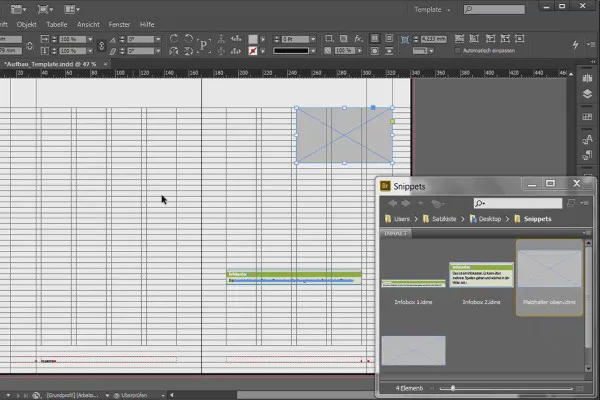 Großprojekte in Adobe InDesign - 2.10 - Bibliotheken und Snippets