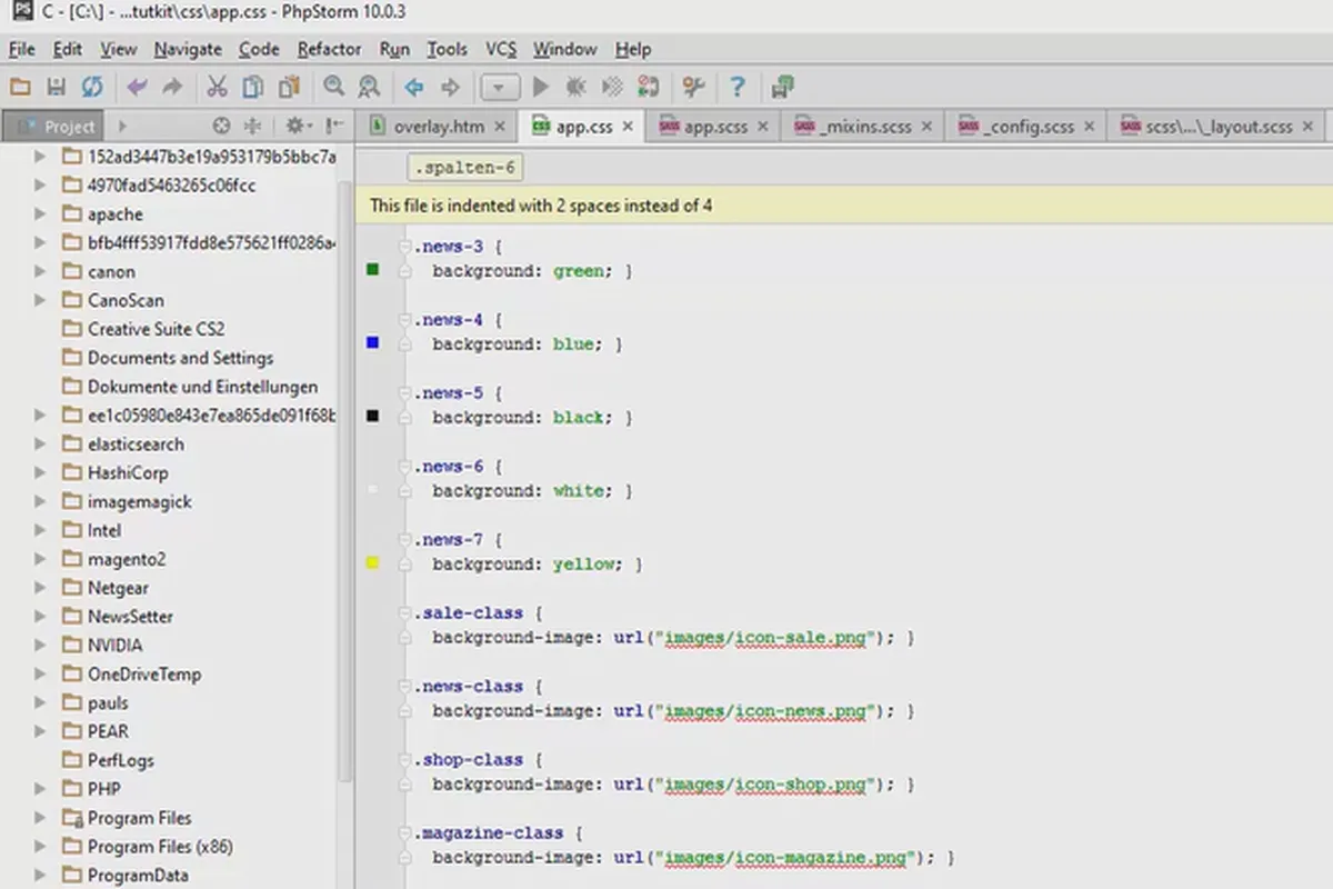 CSS moderno con Sass - 11 Automazione con cicli for