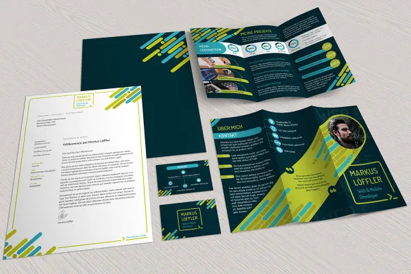 Corporate design - the complete package for web and IT - Version 1