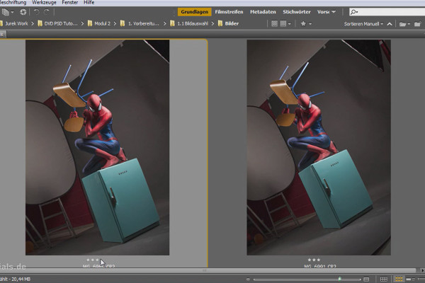 The Way of Art in Photoshop: Die Techniken - Bildauswahl