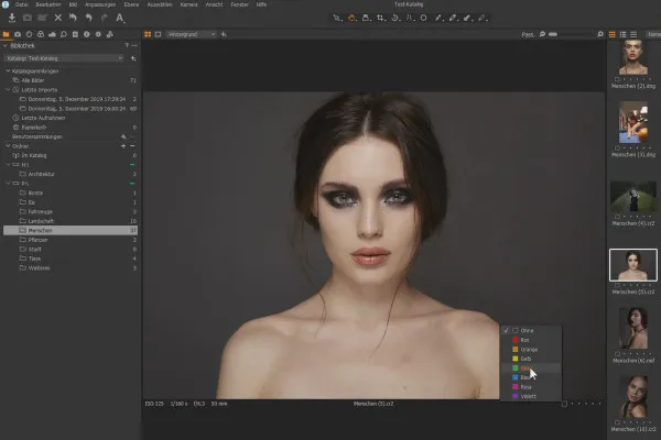 Tutorial su Capture One Pro: 2.6 | Organizzare foto
