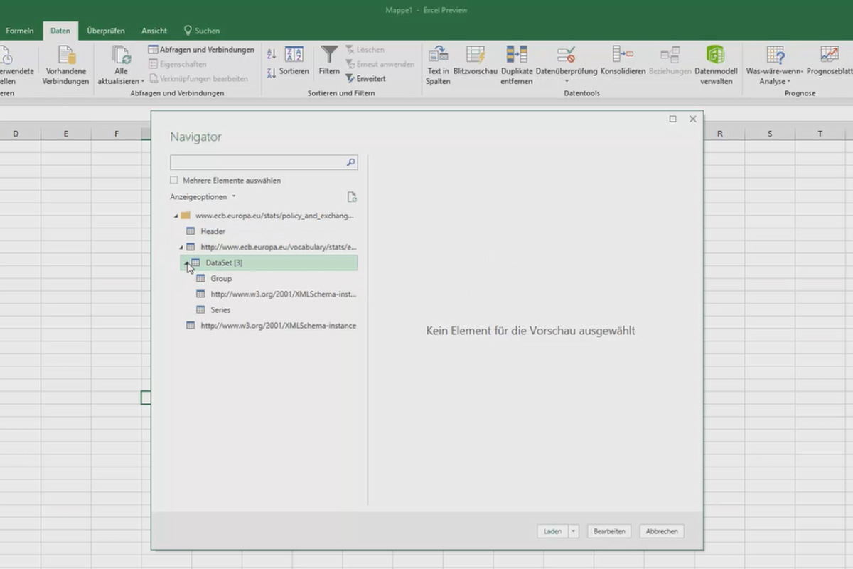 Excel-Kurs für Controlling und Vertrieb: Sortimentsliste, Einheiten, Währung & Co – 3.3 Aktuelle Wechselkurse direkt nach Excel importieren