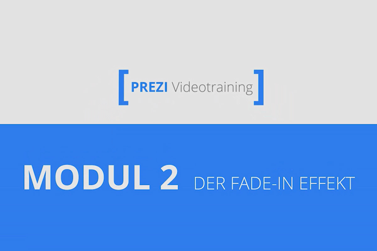 Prezi pour débutants - Des présentations qui captivent - 2.5 L'effet de fondu-enchaîné