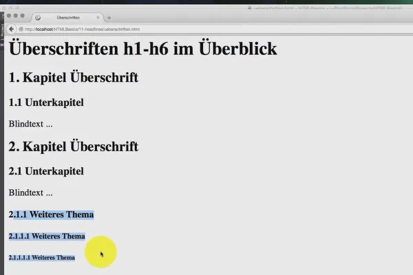 Základy HTML, CSS a JavaScript – 12 nadpisů