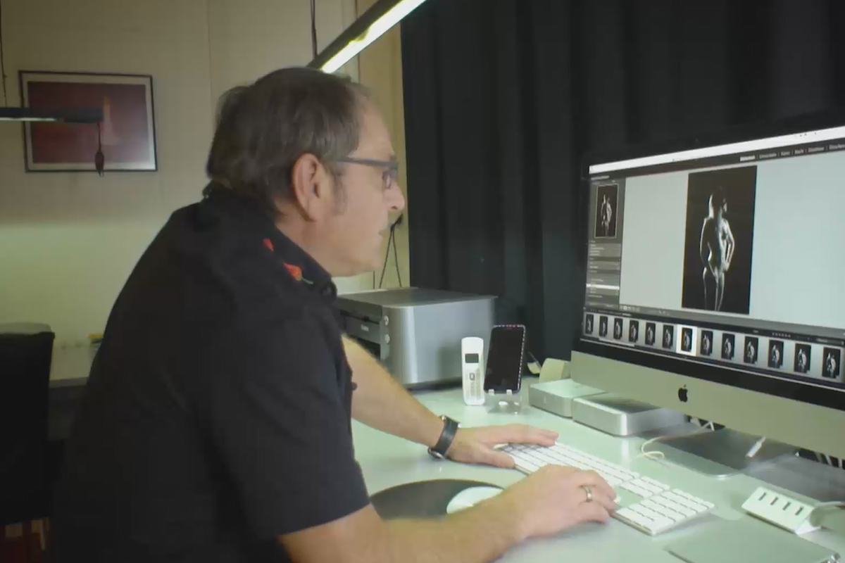 Klassisk nakenfotografering i profesjonelt studiolys – 3.4 etterbehandling i Lightroom