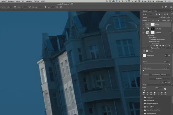 Photoshop-3D-Tutorial „Take-off”: 12 | Nightfall