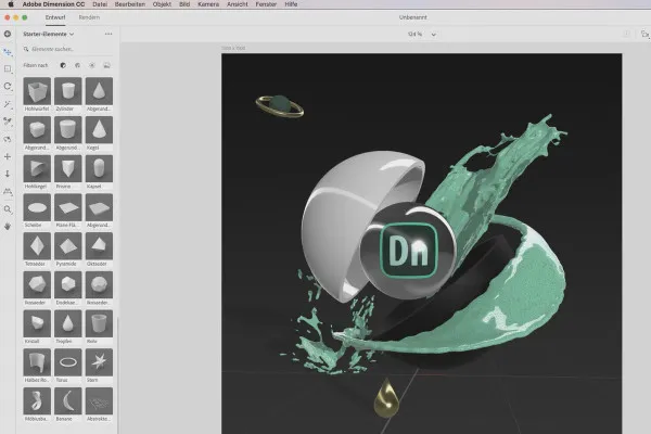 Adobe Dimension CC-Tutorial: 12 | Nachbau des Covers (Bonus)