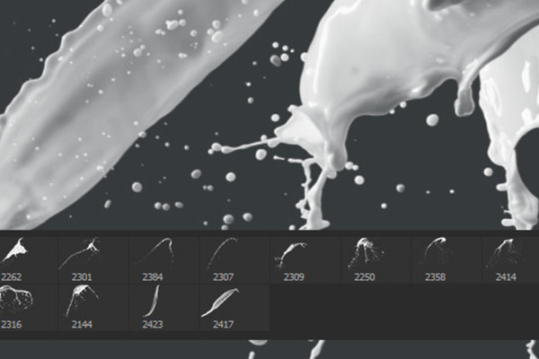 Pensel for Photoshop, GIMP, Affinity Photo & Co: Melkebilder 1