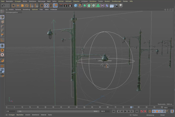 Cinema 4D tutorial "Underground": 3.3 Transfer
