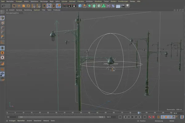 Samouczek Cinema 4D "Podziemne": 3.3 Przyjęcie