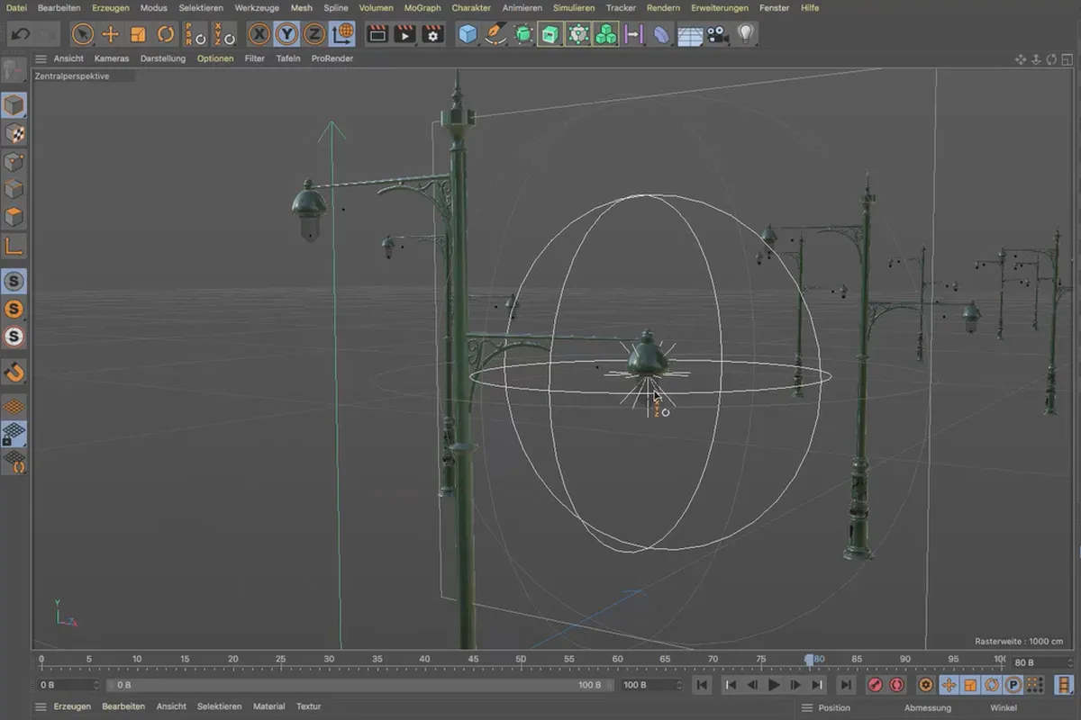 Cinema 4D-Tutorial "Underground": 3.3 Übernehmen