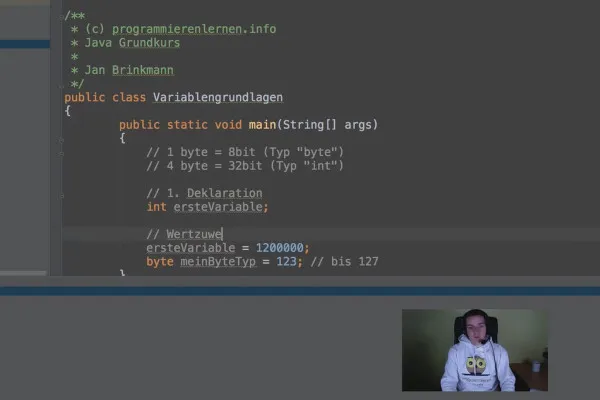 Java untuk Pemula - 4.1 Menggunakan Variabel (Bagian 1)