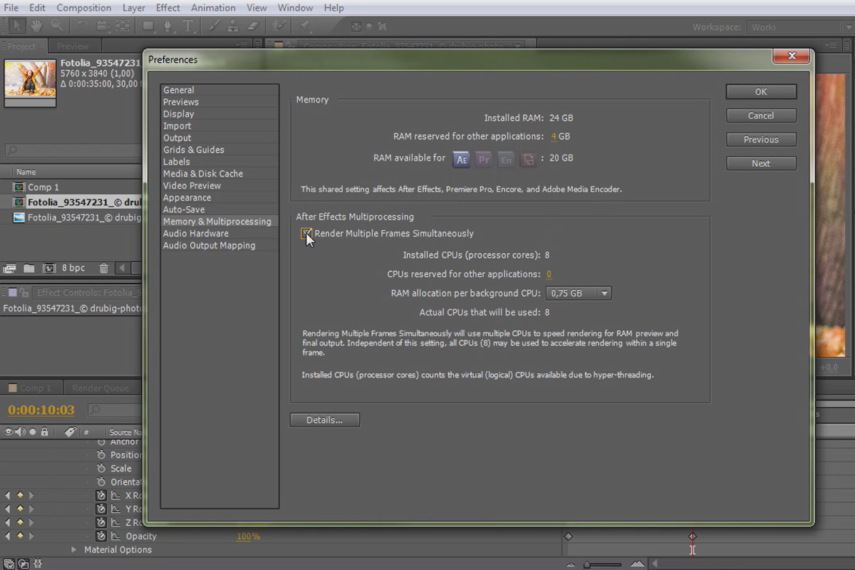 Nytt i Creative Cloud: After Effects CC 2015 (juni 2015) - Borttagna funktioner