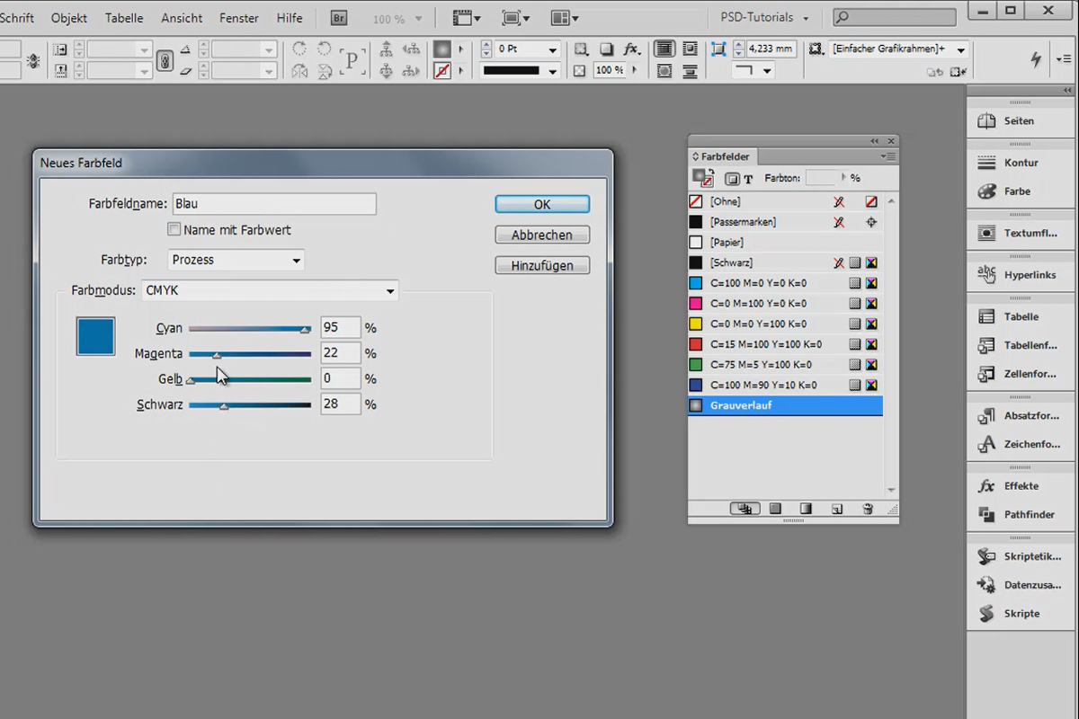 Tips & tricks for Adobe InDesign: Set default values - this saves a hell of a lot of time