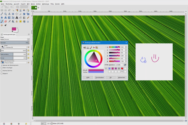 Image editing with GIMP: the tutorial for beginners - 12 colors in GIMP