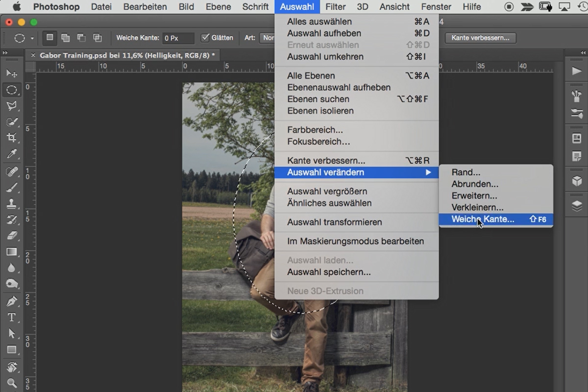 Svarta Skogen: Arbetsflödet i Photoshop - 12 Vignett