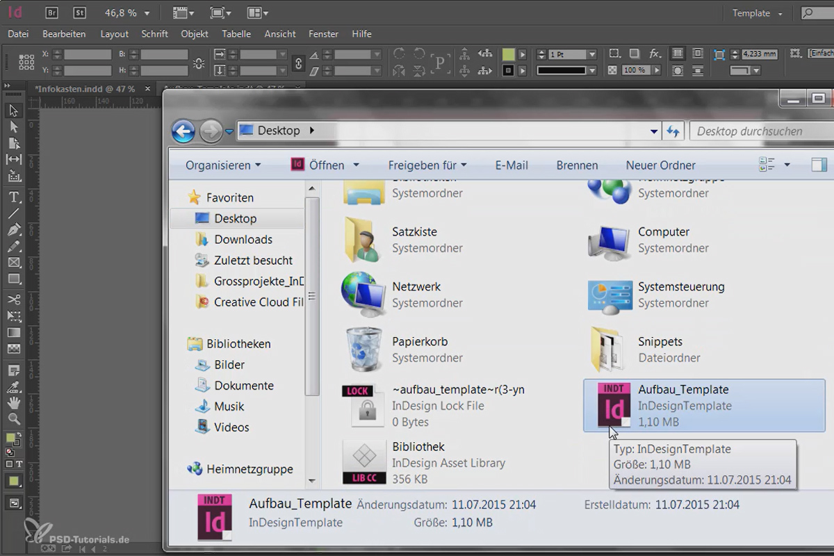 Grandes proyectos en Adobe InDesign - 2.11 - Plantilla