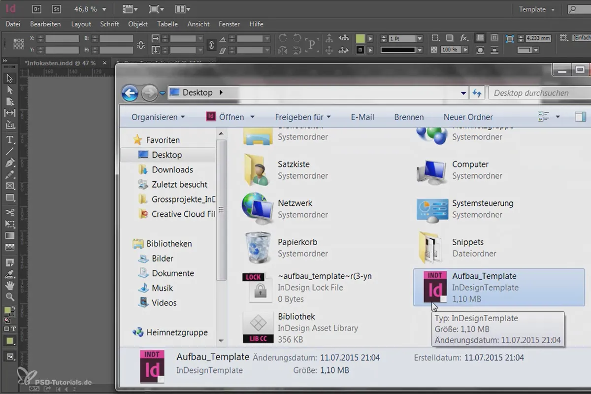 Великі проекти в Adobe InDesign - 2.11 - Шаблон