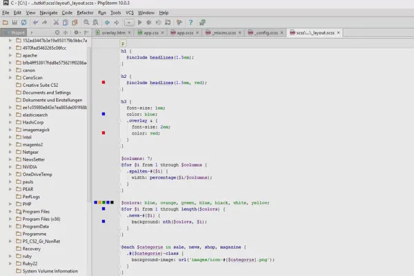 CSS moderno con Sass - 12 cicli Each e While