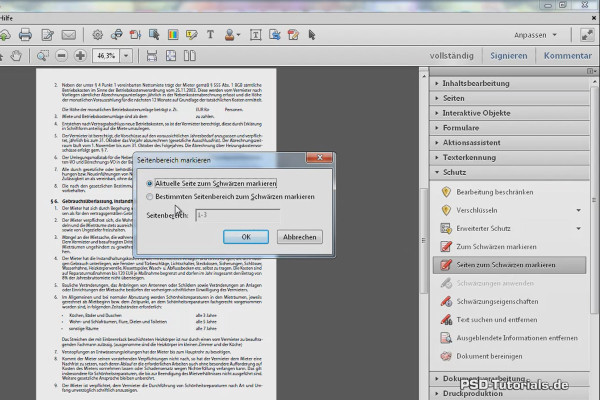 Redactar y limpiar archivos PDF con Acrobat