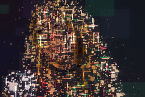 Smashing-Porträt - der Pixelquadratureffekt