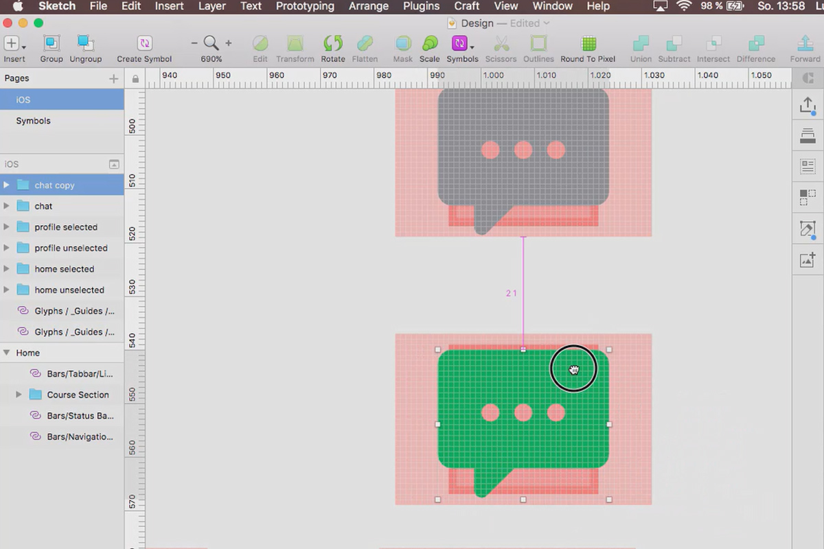 Tutorial de Sketch: 4.3 Encontrar, crear y personalizar iconos