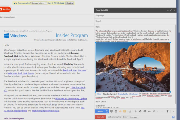 More productive in Google Mail - The best tricks - 13 ways to skillfully remove text formatting + insert photos better